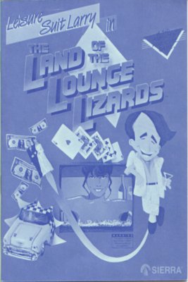 Leisure Suit Larry manual cover