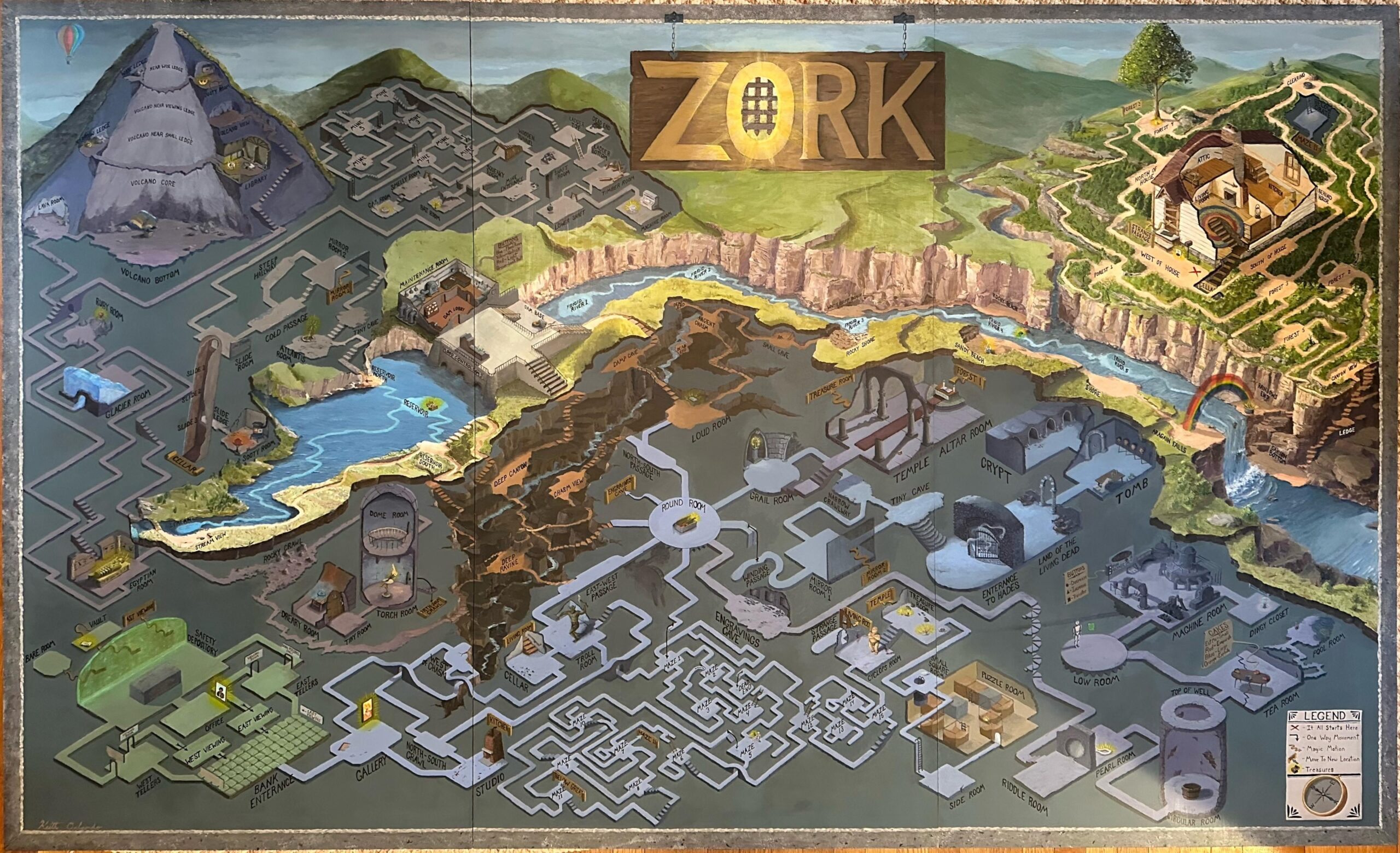 INFOCOM Games Maps cover