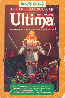 The Official Book Of Ultima cover
